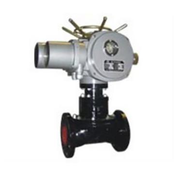 电动球墨铸钢直通隔膜阀