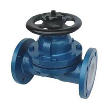 电动铸钢直通隔膜阀