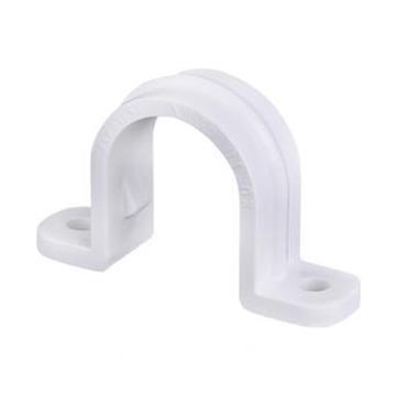 联塑 U型管卡(PVC-U给水配件)白色