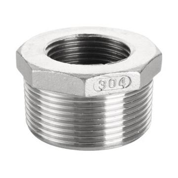 304不锈钢 内外丝螺纹 变径接头