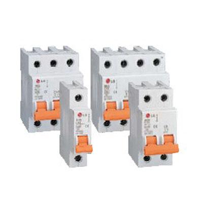 LS过载和短路保护微型断路器 BSN 4P D 63A