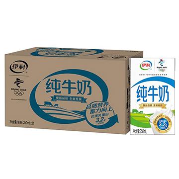伊利纯牛奶 250ml*21盒