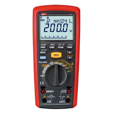 优利德/UNI-T 手持式绝缘电阻测试仪,最高耐压1KV，200GΩ测试电阻，UT505B