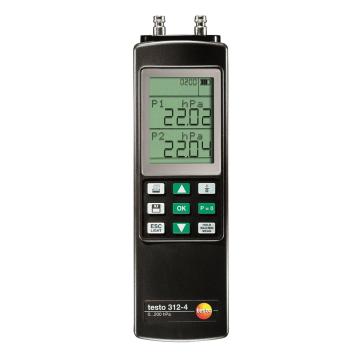 testo/德图 差压仪，testo 312-4，订货号：0632 0327