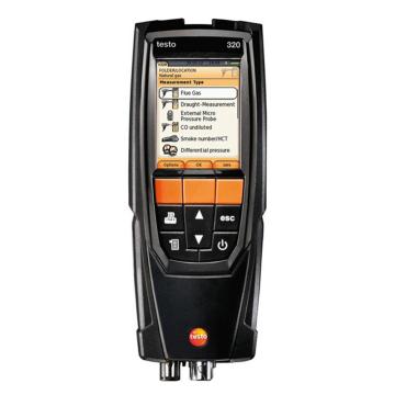 testo/德图 烟气分析仪套装，烟气分析仪套装 CO带H2补偿，testo 320，订货号：0563 3220 75
