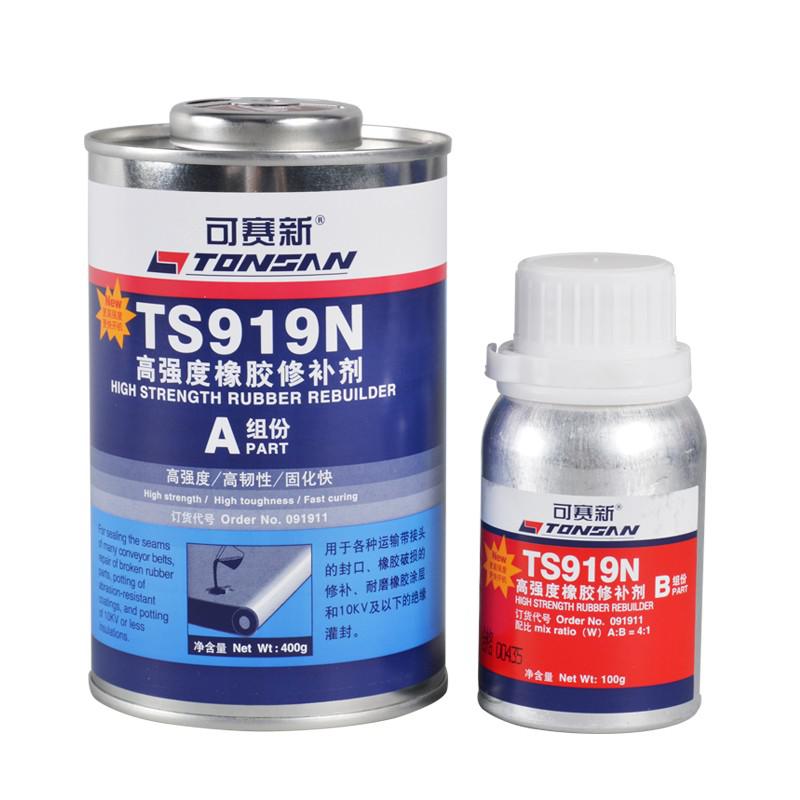 TONSAN/天山可赛新 天山胶高强度橡胶修补剂TS919N，A+B胶 500g 1组