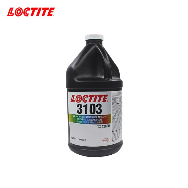 LOCTITE/乐泰 乐泰胶紫外线可见光固化胶粘剂LOCTITE3103 1L 1瓶