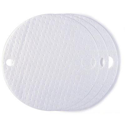 桶盖状吸附棉 P-DC22DD 吸收量：72公升/箱(19加仑)