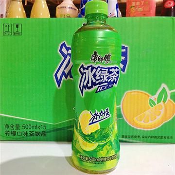 康师傅冰绿茶500ml*3瓶