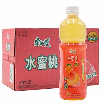 康师傅水蜜桃汁饮品 500ml*15瓶