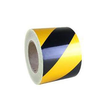 标识胶带 75mm*30m 高性能黄黑 贝迪