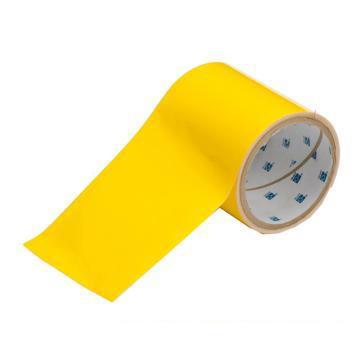 标识胶带 100mm*30m 黄色 贝迪公路级